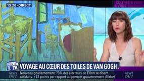 Ouverture de l'exposition Imagine van Gogh à la Grande halle de la Villette