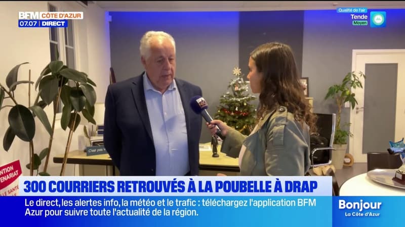 Drap: des centaines de courriers retrouvés à la poubelle, la Poste a porté plainte