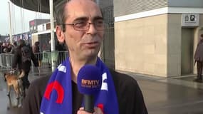 Aca Pavlovic, rescapé du Stade le France, avant le match France-Russie le 29 mars 2016