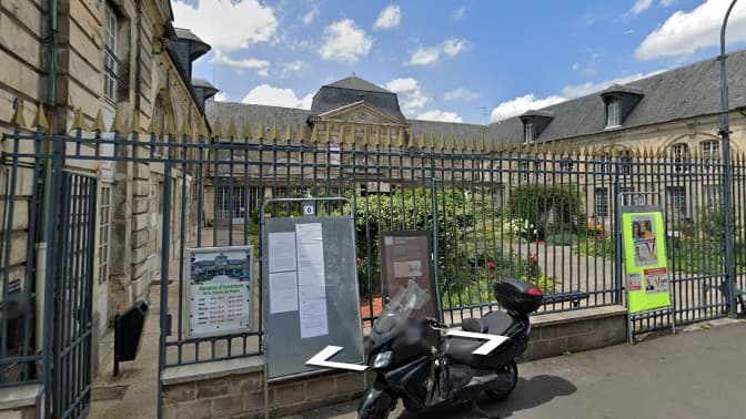 Les jardins de la mairie de Stains.