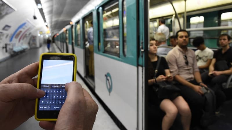 Une carte interactive de monreseaumobile.fr permet de savoir quel opérateur mobile a le meilleur réseau dans les transports franciliens