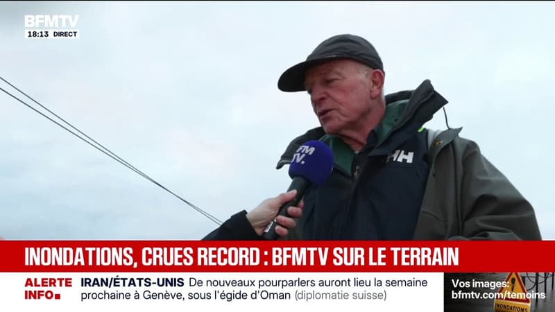 À Couthures-sur-Garonne, les habitants doivent être ravitaillés par bateau en raison des crues