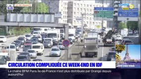 Île-de-France: circulation compliquée ce week-end 