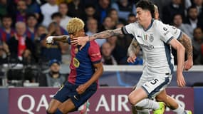 Lamine Yamal s'est joué de la défense de l'Inter.