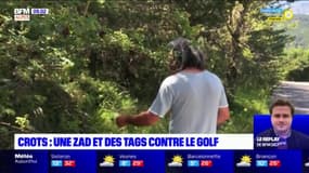 Hautes-Alpes: une ZAD s'installe contre un projet de terrain de golf à Crots