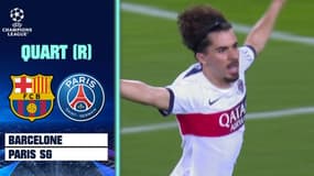 Barcelone - Paris SG : le PSG prend l'avantage grâce à Vitinha (1-2)