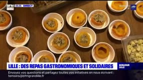 Lille: des repas gastronomiques et solidaire pour le Noël des Restos du Cœur