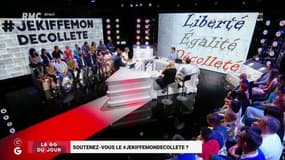 Soutenez-vous le #JeKiffeMonDécolleté ?? - Les Grandes Gueules RMC