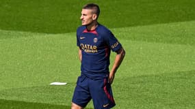 Marco Verratti avec le PSG le 20 juillet 2023