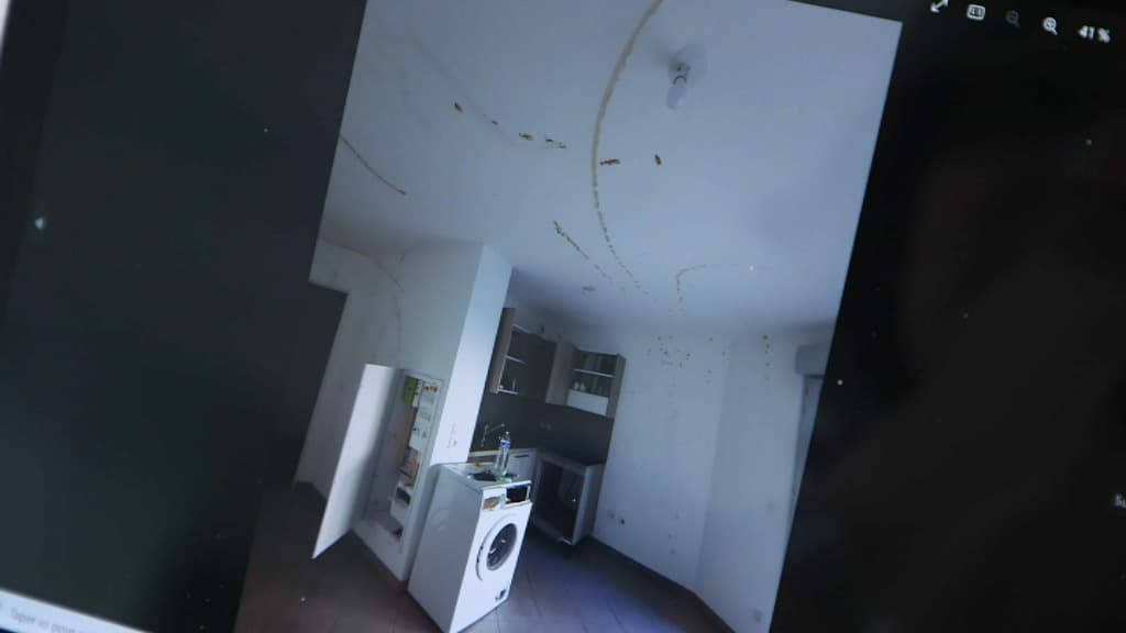 Les dégâts conséquents à l'intérieur d'un appartement niçois squatté Les dégâts conséquents à l'intérieur d'un appartement niçois squatté