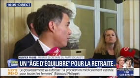 Annonces d'Edouard Philippe: "On est dans l'hypocrisie la plus absolue" sur les questions sociales, selon Olivier Faure