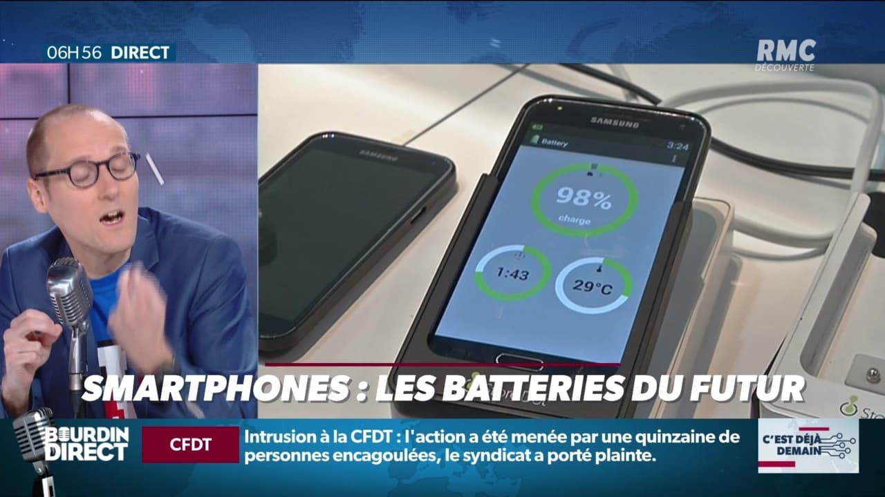 La chronique d'Anthony Morel Smartphones, les batteries du futur 21/01