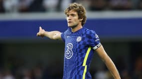 Marcos Alonso lors du match de Premier League face à Aston Villa, le 11 septembre