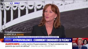 Ségolène Royal (ancienne ministre) sur l'hyperviolence des jeunes: "Je souhaite que cette excuse de minorité soit supprimée (...) qu'elle soit laissée à l'appréciation du juge"