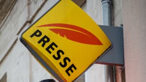 Une nouvelle enseigne a été conçue pour les marchands de presse afin de remplacer l'actuelle "plume" jaune et rouge et accompagner la "transformation" d'un secteur en crise.