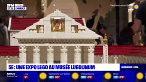Lyon: une exposition tout en Lego au musée Lugdunum