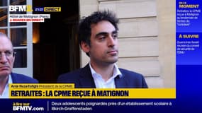 Retraites: le président de la CPME croit à une "voie de passage" sur la pénibilité