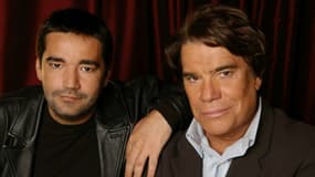 Stéphane et Bernard Tapie. 