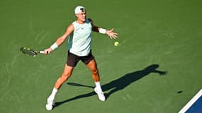 Holger Rune lors de son premier tour à l'US Open, le 25 août 2025.