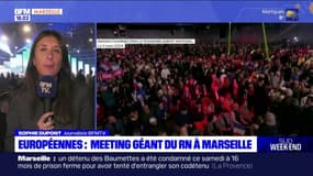 Européennes: meeting géant du Rassemblement national à Marseille