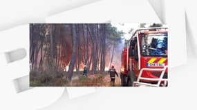 Un incendie ravage le Maine-et-Loire, le 9 août 2022.