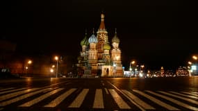 Basilique de Basile le Bienheureux -  un des monuments phares de la place rouge - Moscou - Russie