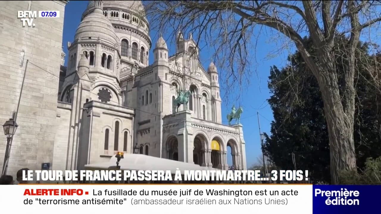 Après les JO 2024, le Tour de France 2025 passera trois fois par Montmartre