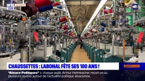 Alsace: l'entreprise de chaussettes Labonal fête ses 100 ans