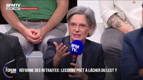 FORUM BFMTV - Crise politique: "Tout cela me met en colère [...] on se bat à l'Assemblée nationale pour vous", déclare Sandrine Rousseau, députée "Écologiste et Social"