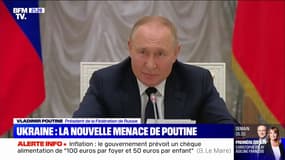 Ukraine: Vladimir Poutine affirme que la Russie n'a "pas encore commencé les choses sérieuses"