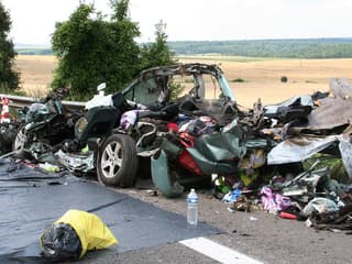 Accident sur la route (illustration)