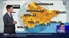 Météo Côte d'Azur: matinée orageuse, des éclaircies sur le littoral