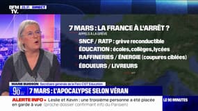 Marie Buisson (Ferc-CGT): "Tous les indicateurs nous montrent que la colère est forte et la détermination aussi"