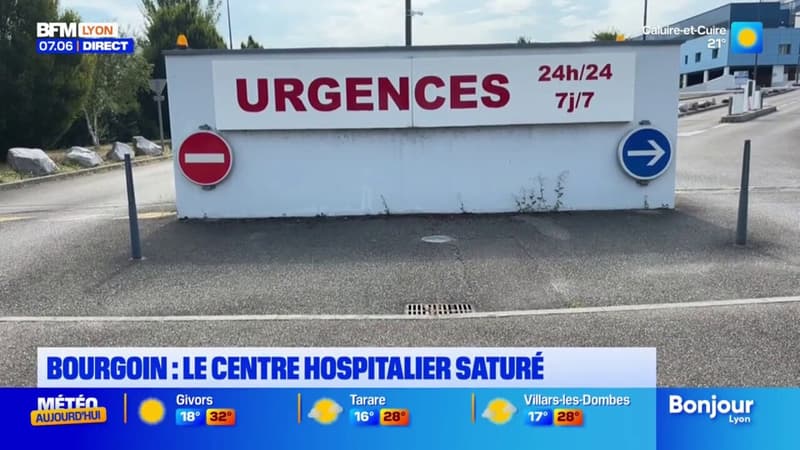 Bourgoin-Jallieu: le centre hospitalier saturé