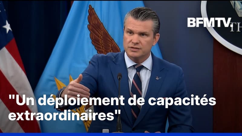 Guerre au Moyen-Orient: "Aujourd'hui, nous allons avoir des frappes décisives dur l'Iran", annonce le secrétaire à la Défense des États-Unis