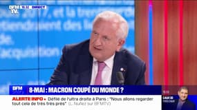 Jean-Pierre Raffarin (ancien Premier ministre): "La France aujourd'hui défend une idée de paix mais son système actuel n'est pas tellement pacifique"