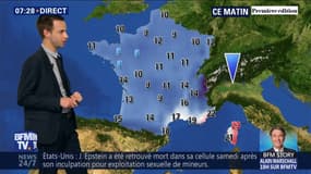 La météo pour ce mardi 13 août 2019