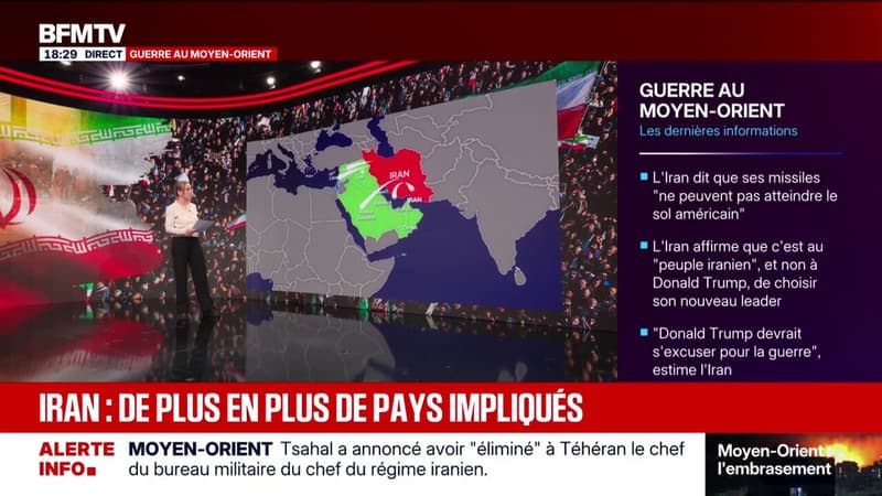 Irak, Israël, Iran, Liban ... Le conflit s'intensifie et s'étend dans la région du Moyen-Orient