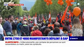 1er-Mai: entre 2700 et 4000 manifestants ont défilé à Gap