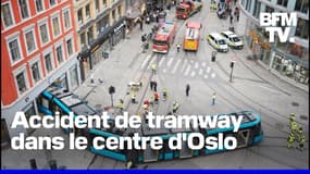 Un accident de tramway fait quatre blessés à Oslo  