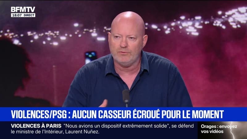 Violences/PSG: "Personne n'a dormi en prison", déplore Jean-Christophe Couvy, syndicat de police UN1TÉ