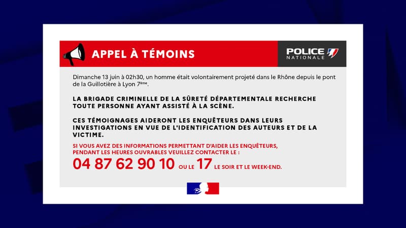 Un appel à témoins est lancée par la police nationale.