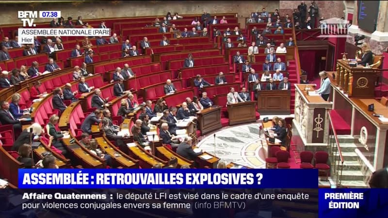 Ambiance électrique à l'Assemblée pour la rentrée parlementaire