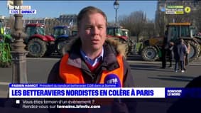 Paris: les betteraviers du Nord et du Pas-de-Calais en colère