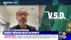 "C'est dégueulasse de dire cela": Robert Ménard condamne ceux qui estiment que les sanctions contre la Russie sont inutiles