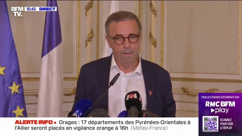 Agression à Bordeaux: Pierre Hurmic, maire de la ville, apporte 