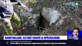 Saint-Vallier: rencontre avec ceux qui ont sauvé le spéléologue coincé