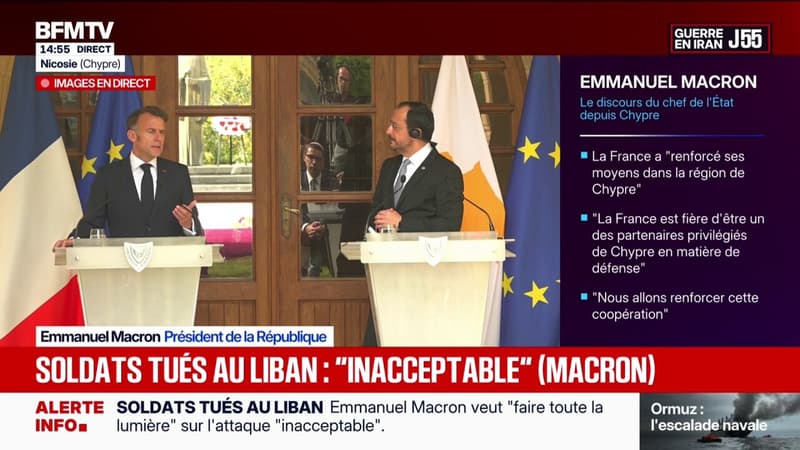 Emmanuel Macron veut une "réouverture du détroit d'Ormuz dans la durée"