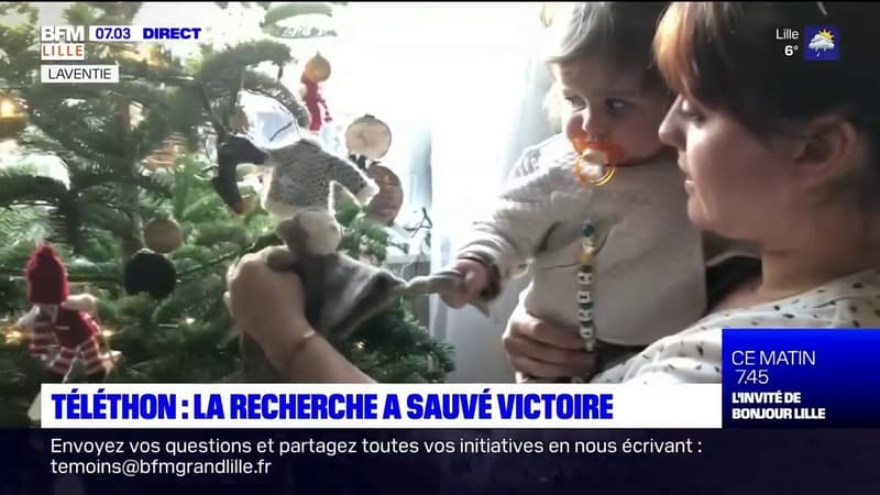 Laventie: les dons du Téléthon ont sauvé la petite Victoire
