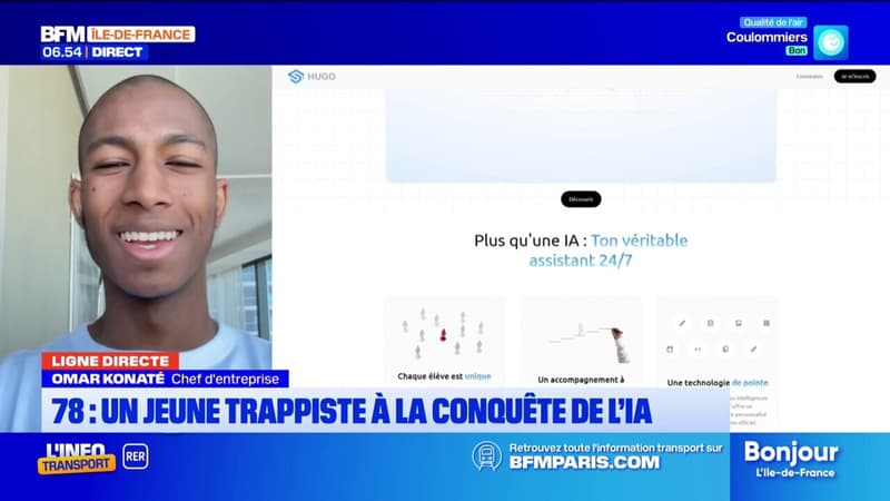 Ligne directe: depuis Trappes, Omar Konaté part à la conquête de l'IA